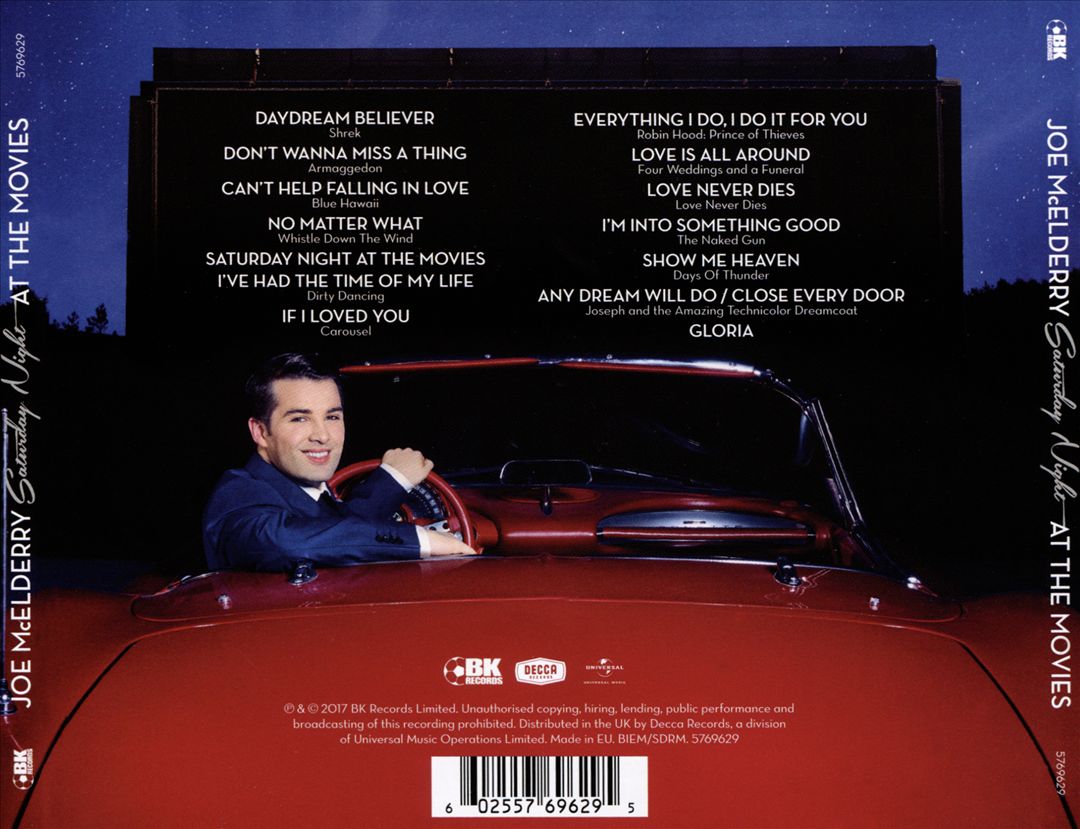 Saturday Night at the Movies cover art