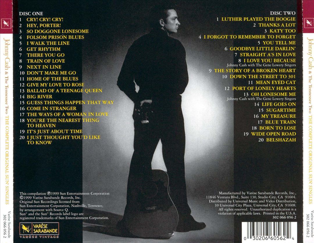 Complete Original Sun Singles cover art