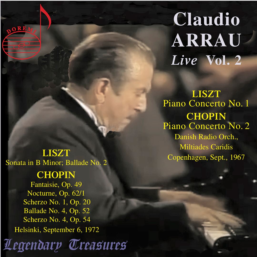Claudio Arrau Live, Vol. 2 cover art