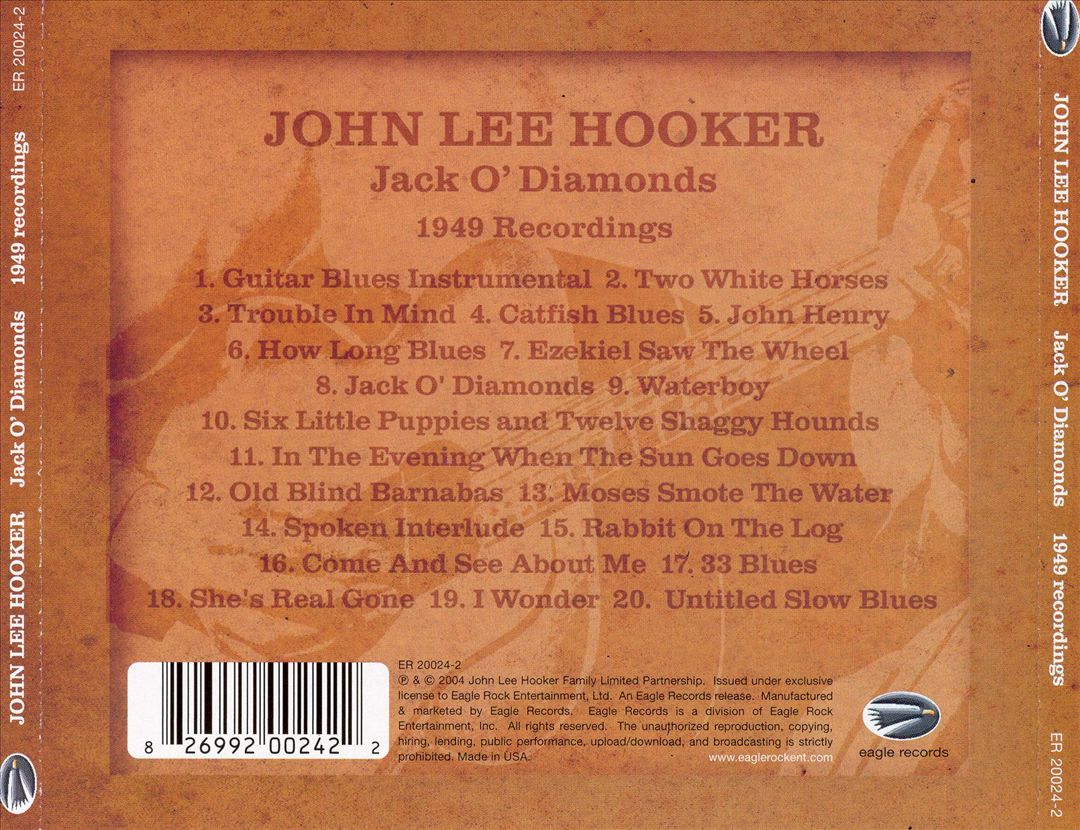 Jack O' Diamonds: 1949 Recordings cover art