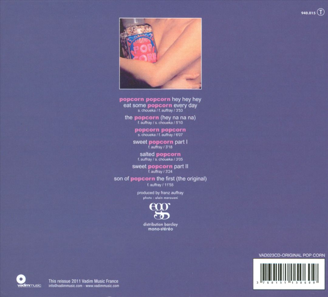 Original Popcorn cover art