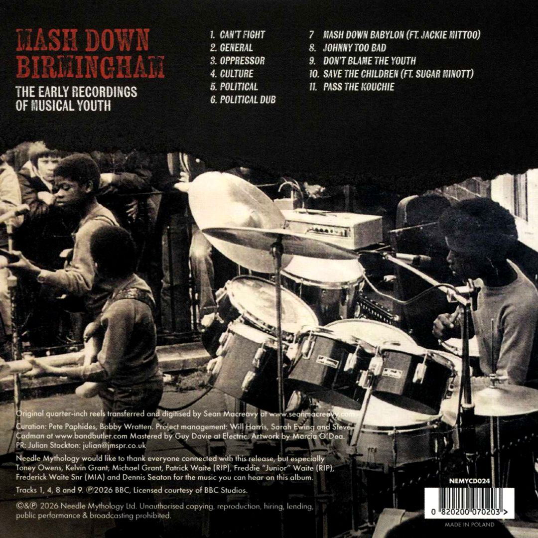 Mash Down Birmingham: The Early Recordings of Musical Youth cover art