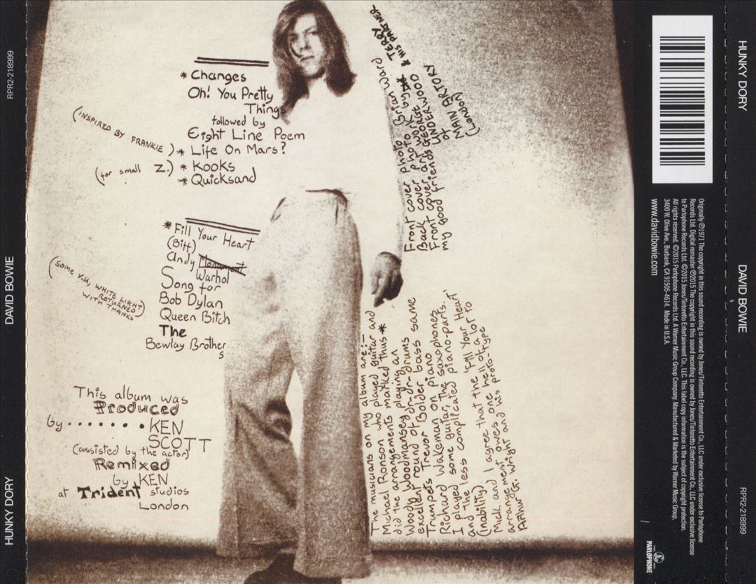 Hunky Dory [Remastered] cover art