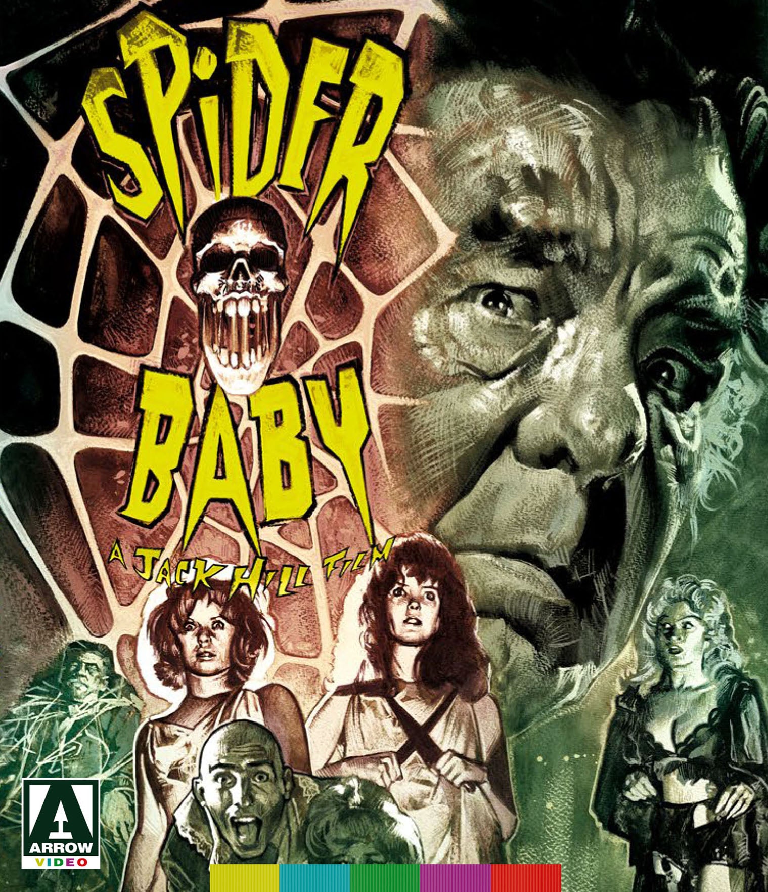 Spider Baby [2 Discs] [Blu-ray/DVD] cover art