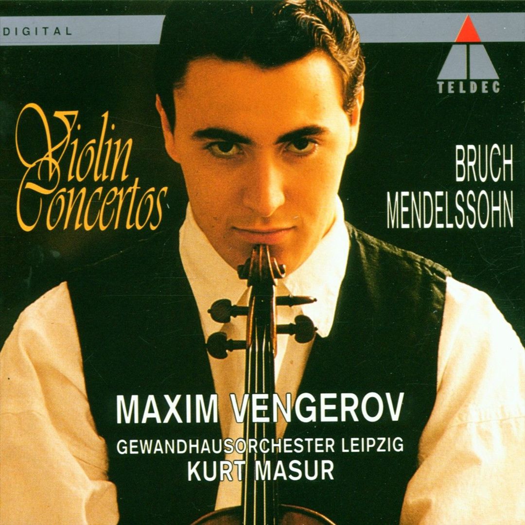 Bruch, Mendelssohn: Violin Concertos cover art
