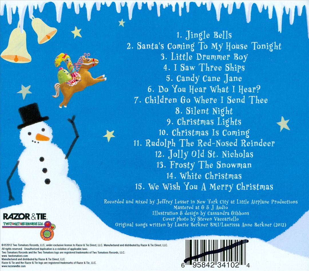 Laurie Berkner Christmas cover art