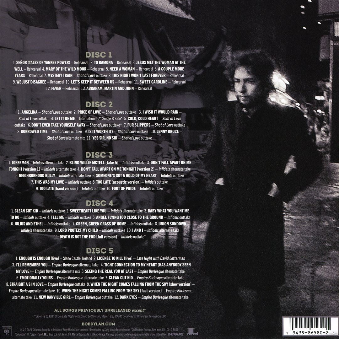 Springtime in New York: The Bootleg Series, Vol. 16 (1980-1985) cover art