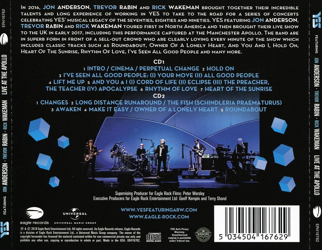 50th Anniversary: Live at the Apollo cover art