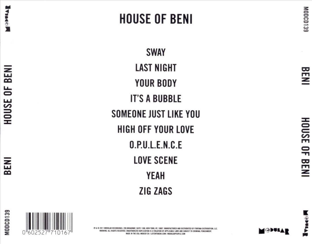 House of Beni cover art