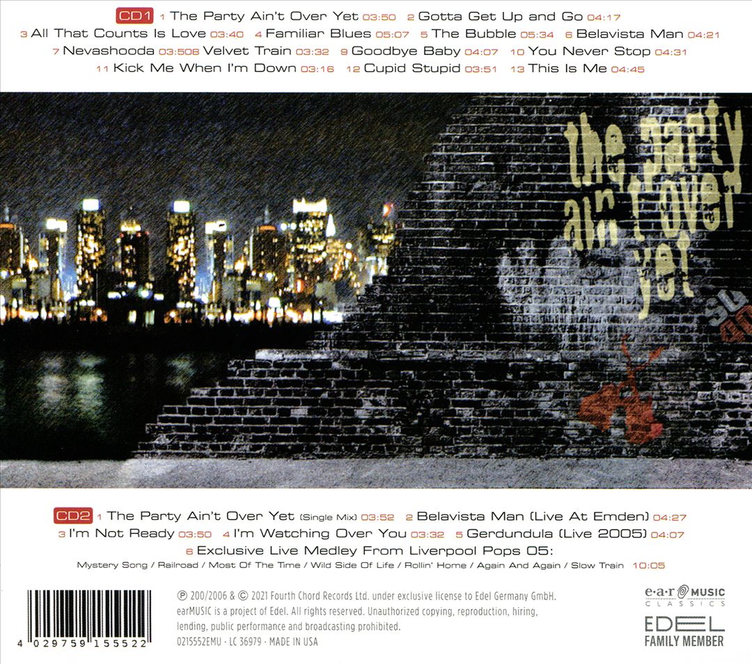 Party Ain't Over Yet cover art