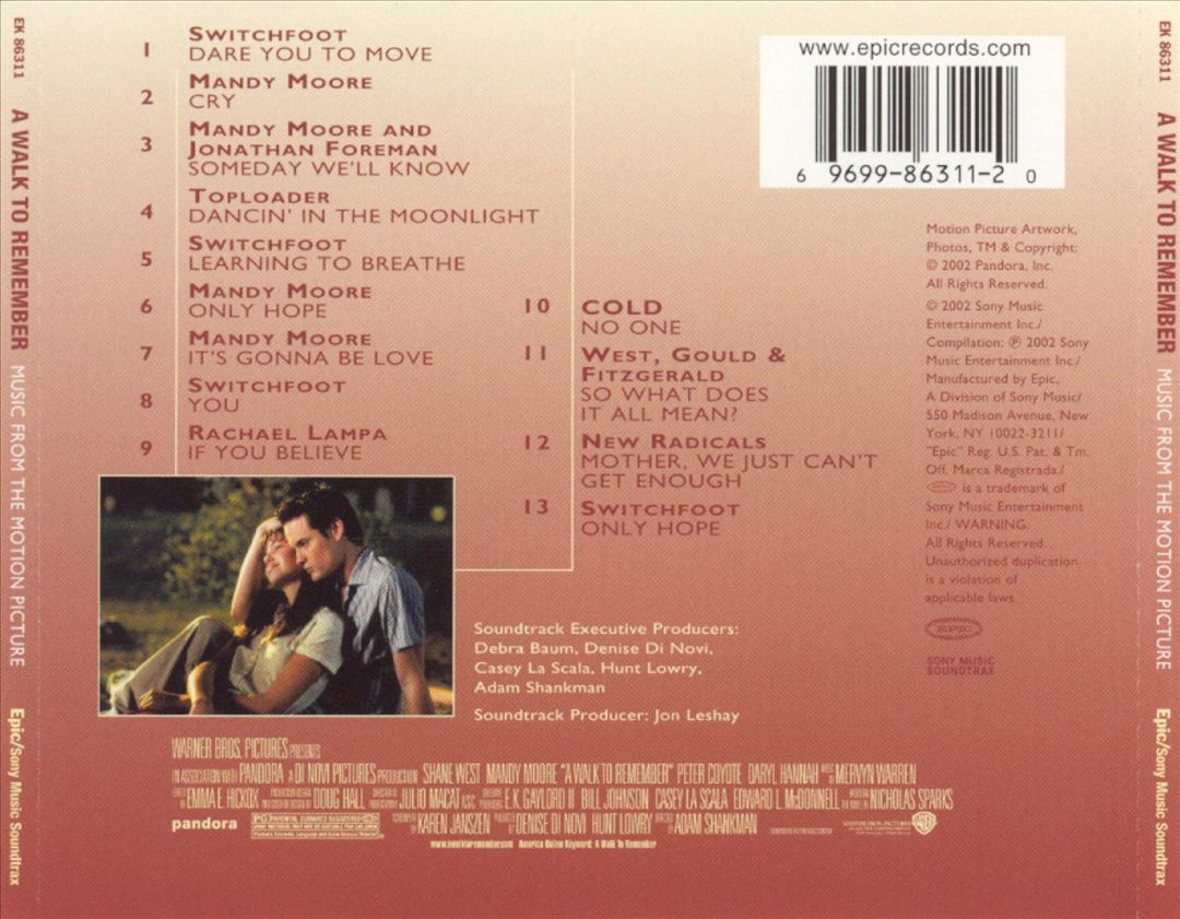 Walk to Remember cover art
