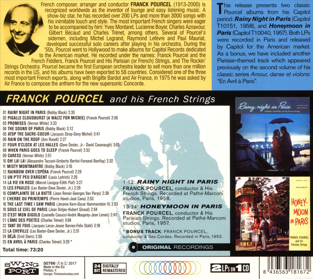 Rainy Night in Paris/Honeymoon in Paris cover art