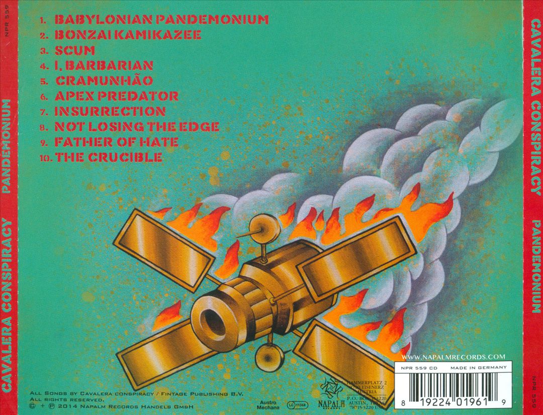 Pandemonium cover art