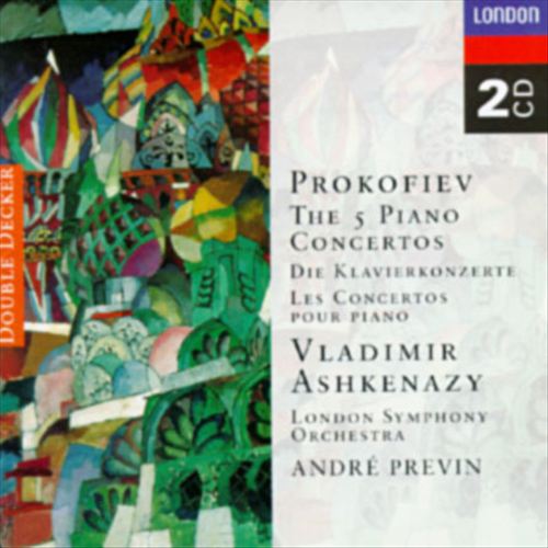 Prokofiev: The 5 Piano Concertos cover art