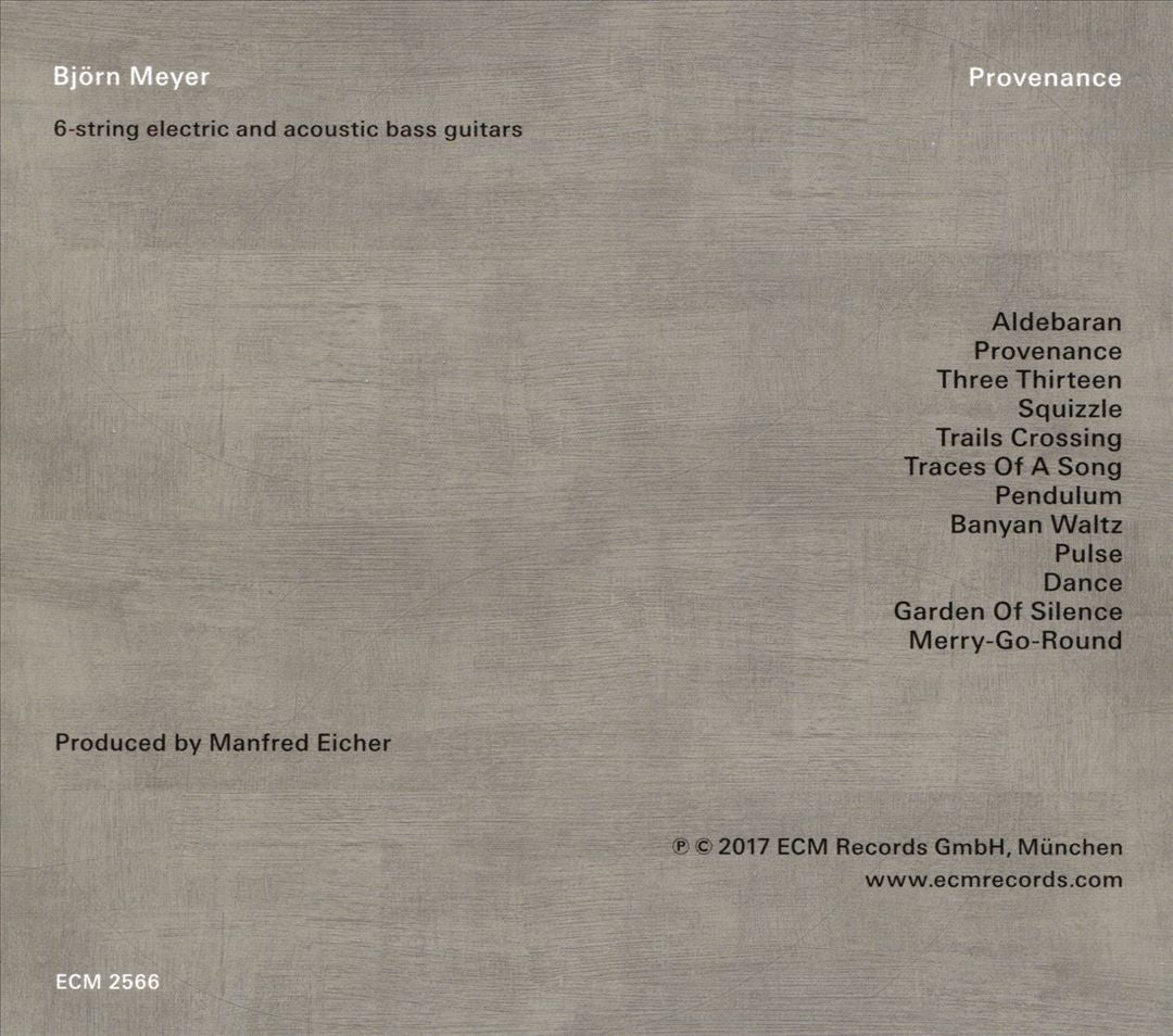 Provenance cover art
