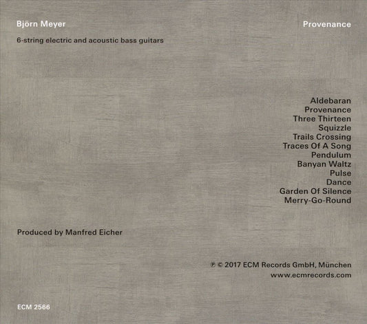 Provenance cover art