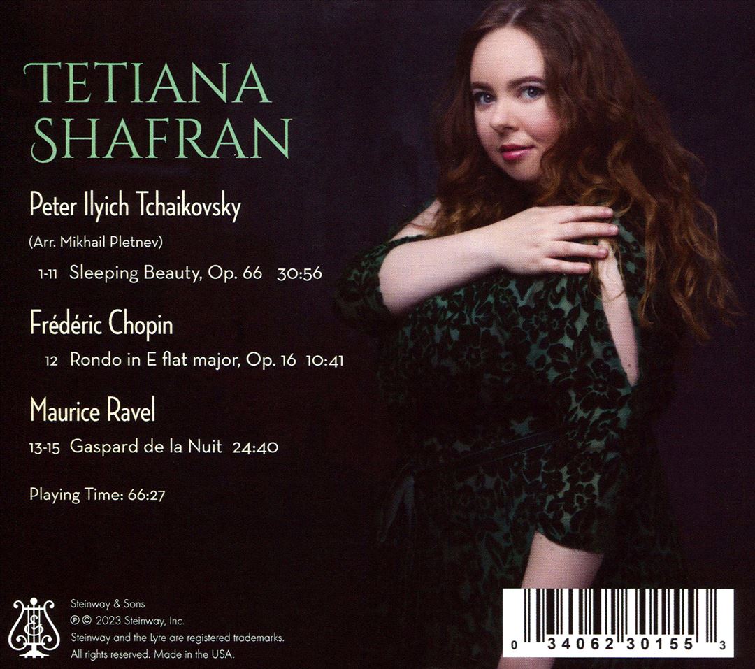 Piano Works by Ravel, Chopin, Tchaikovsky cover art