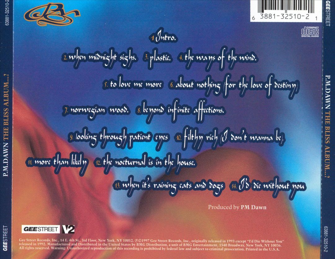 Bliss Album...? cover art