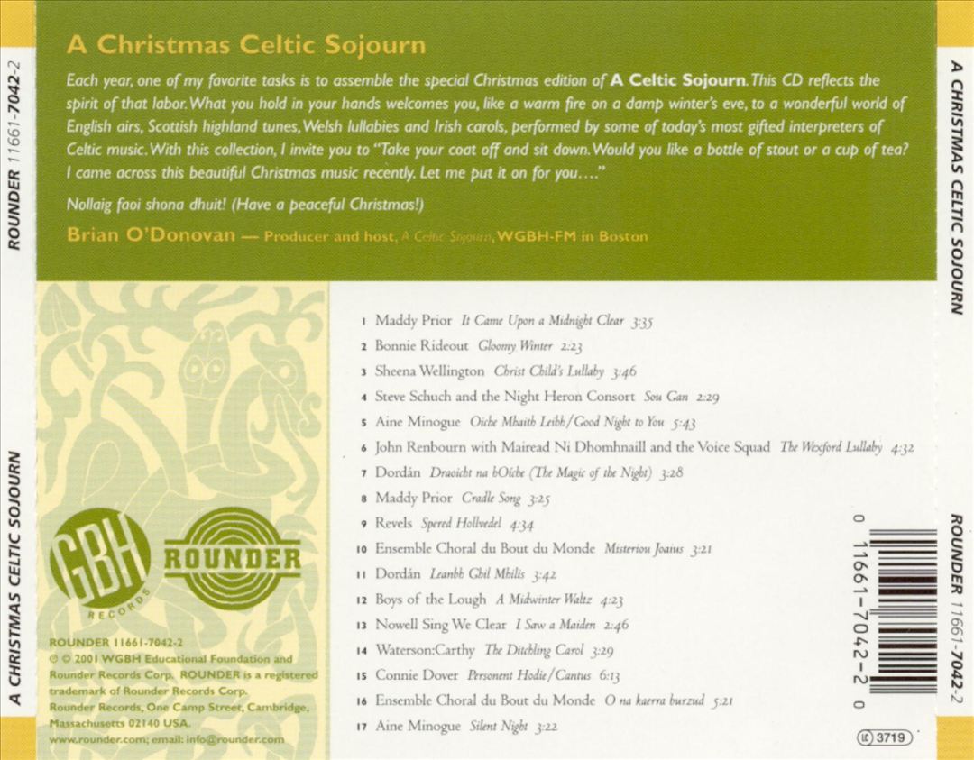 Celtic Christmas Sojourn cover art