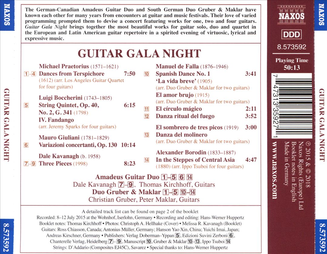 Guitar Gala Night cover art