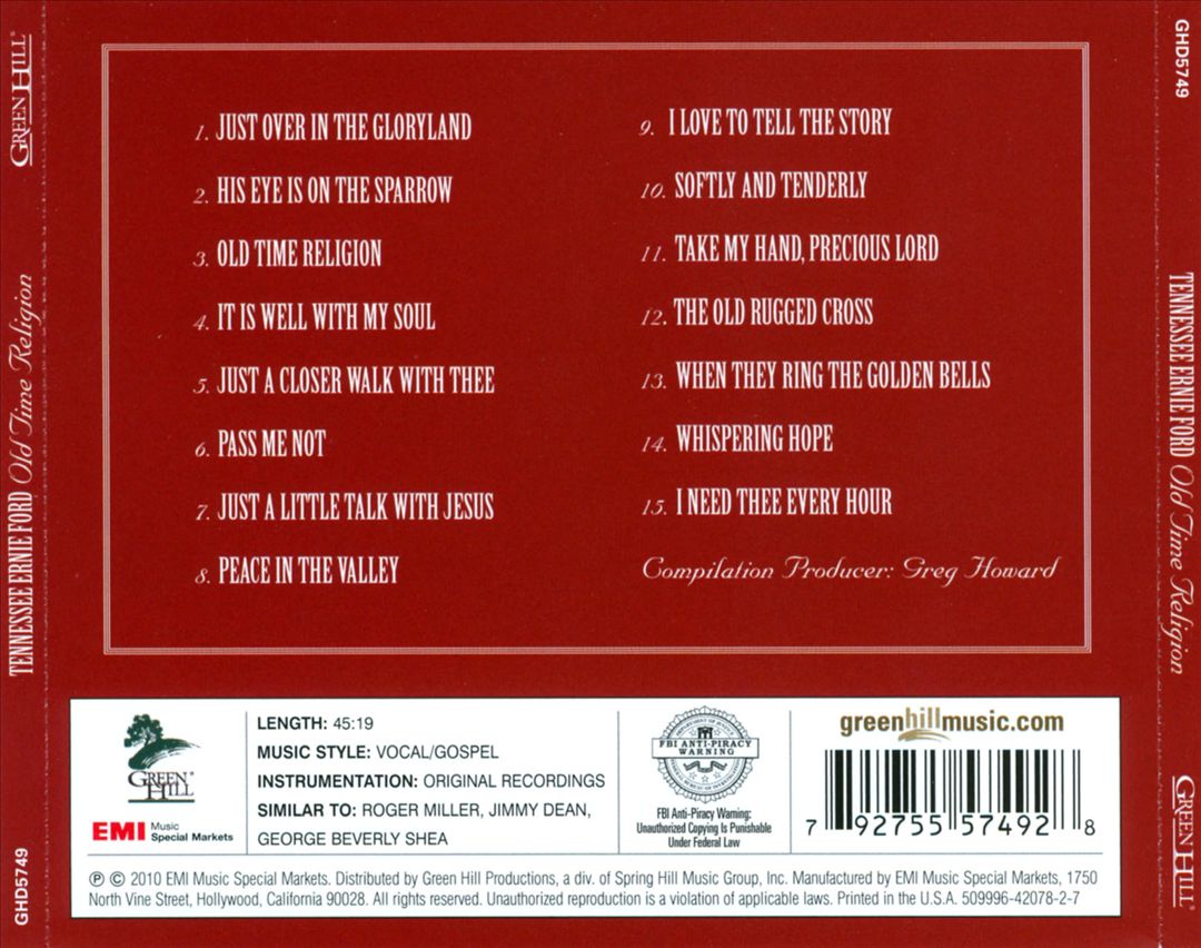 Old Time Religion cover art