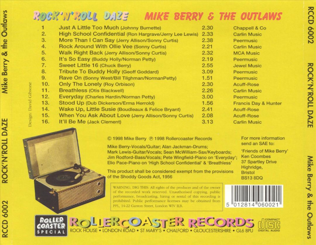 Rock 'N' Roll Daze cover art