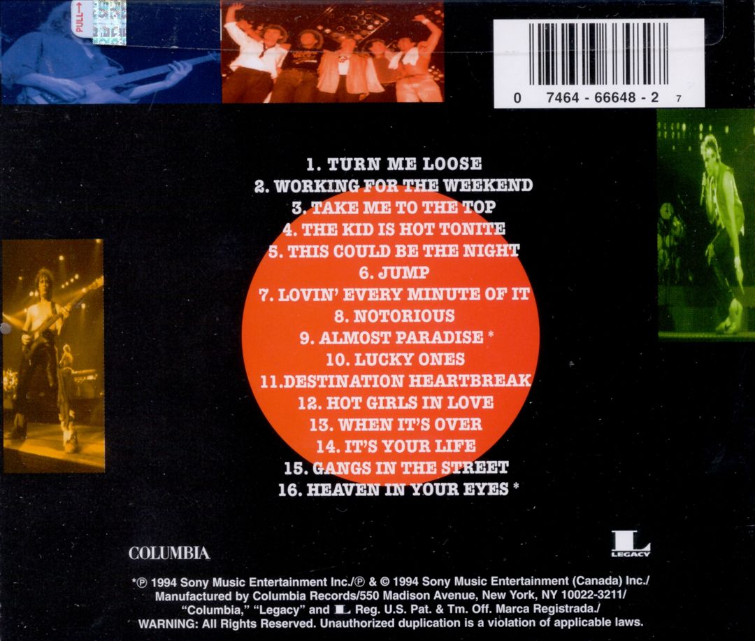 Loverboy Classics: Their Greatest Hits cover art