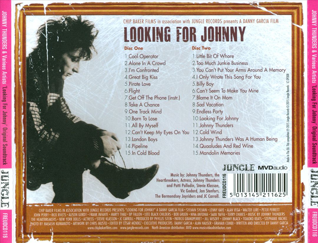 Looking for Johnny: The Legend of Johnny Thunders [Original Soundtrack] cover art