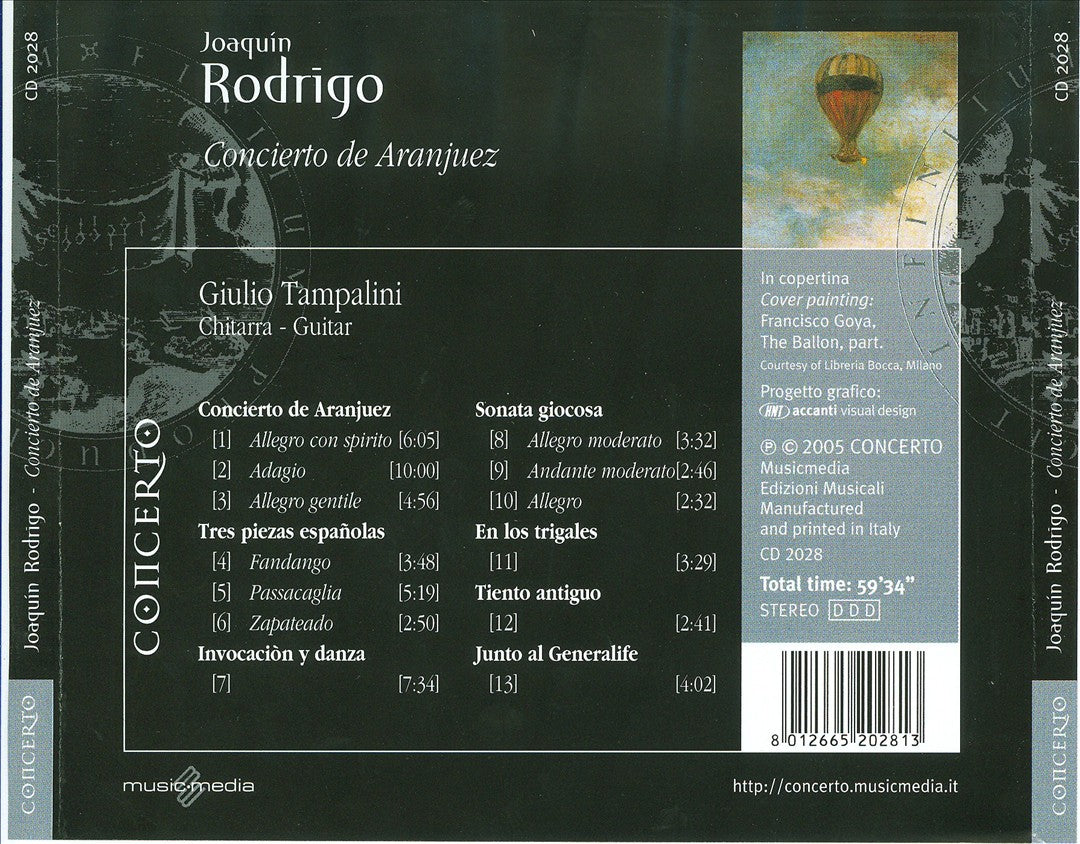 Rodrigo: Concierto de Aranjuez cover art