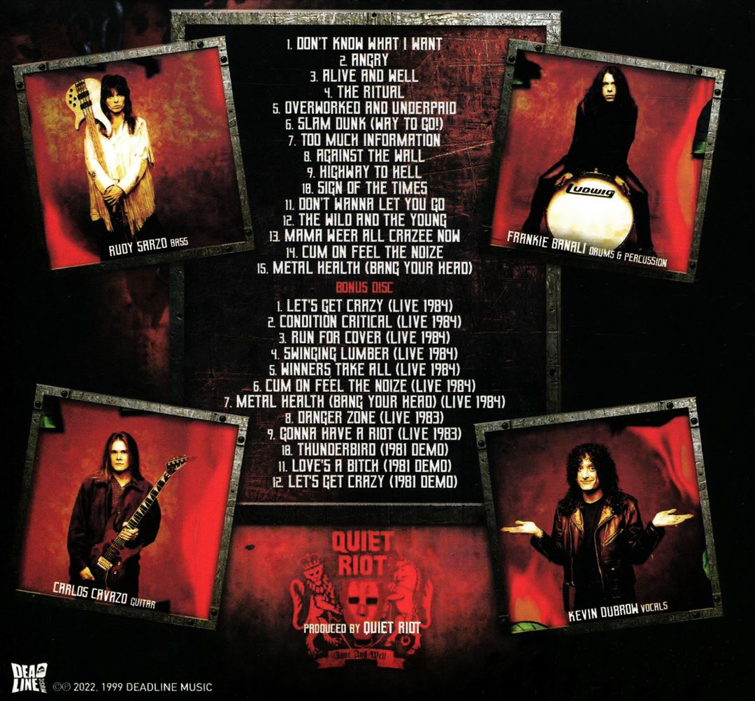 Alive and Well cover art