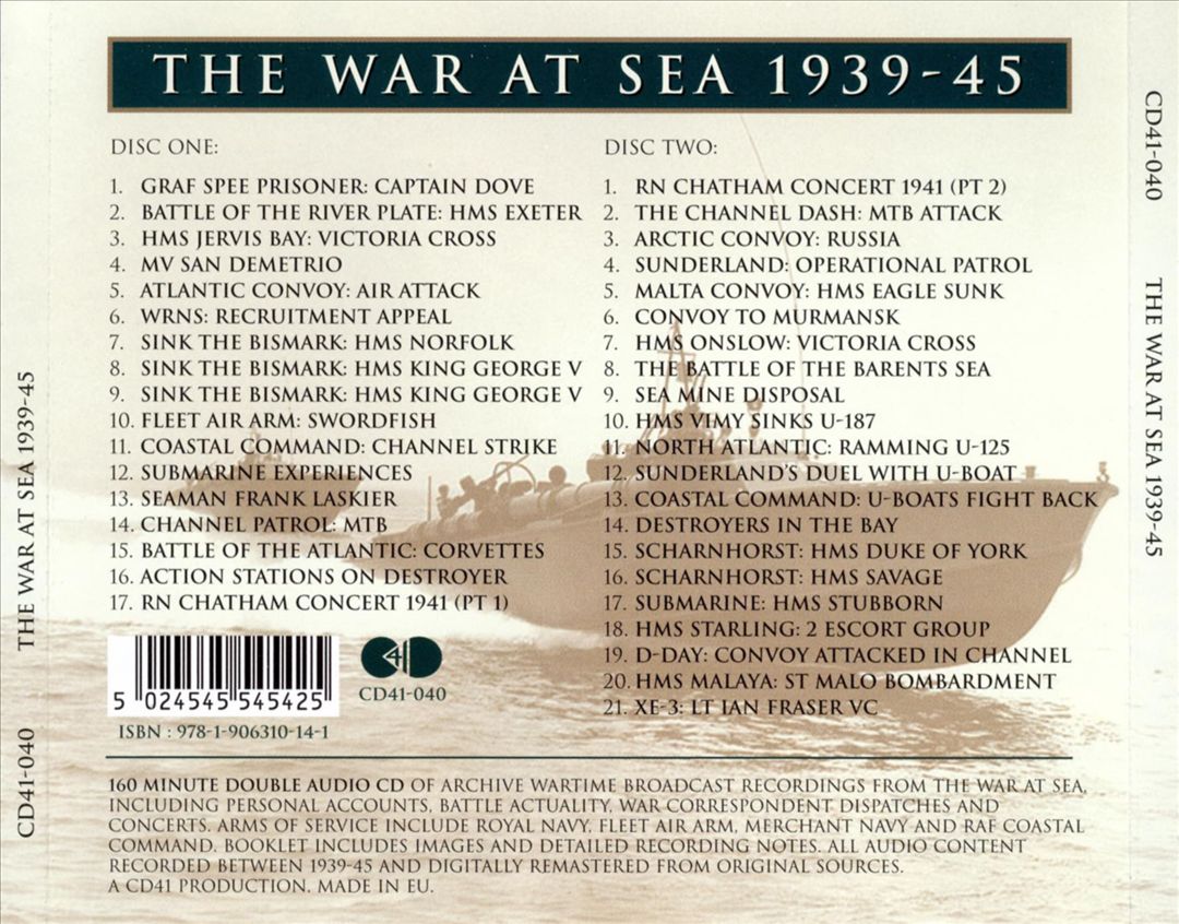 War at Sea 1939-1945 cover art