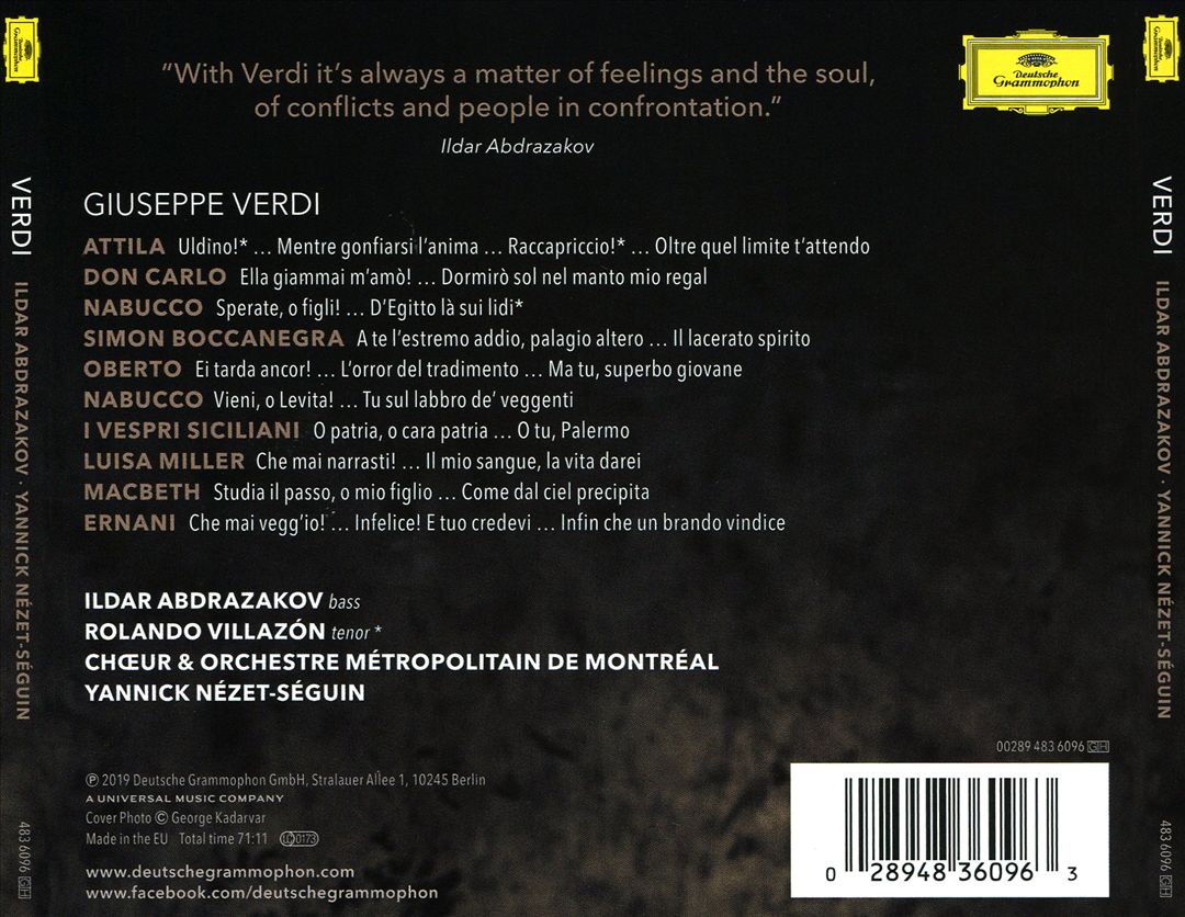 Verdi cover art