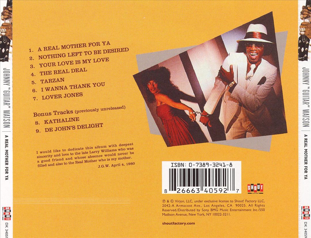 A Real Mother for Ya [Bonus Tracks] cover art
