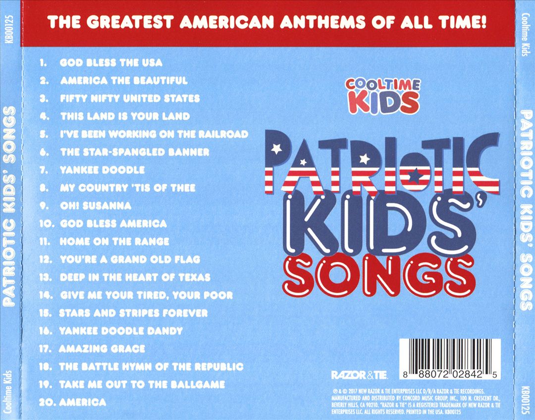 Patriotic Kids Songs cover art