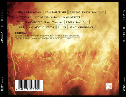 Best Of Creed cover art