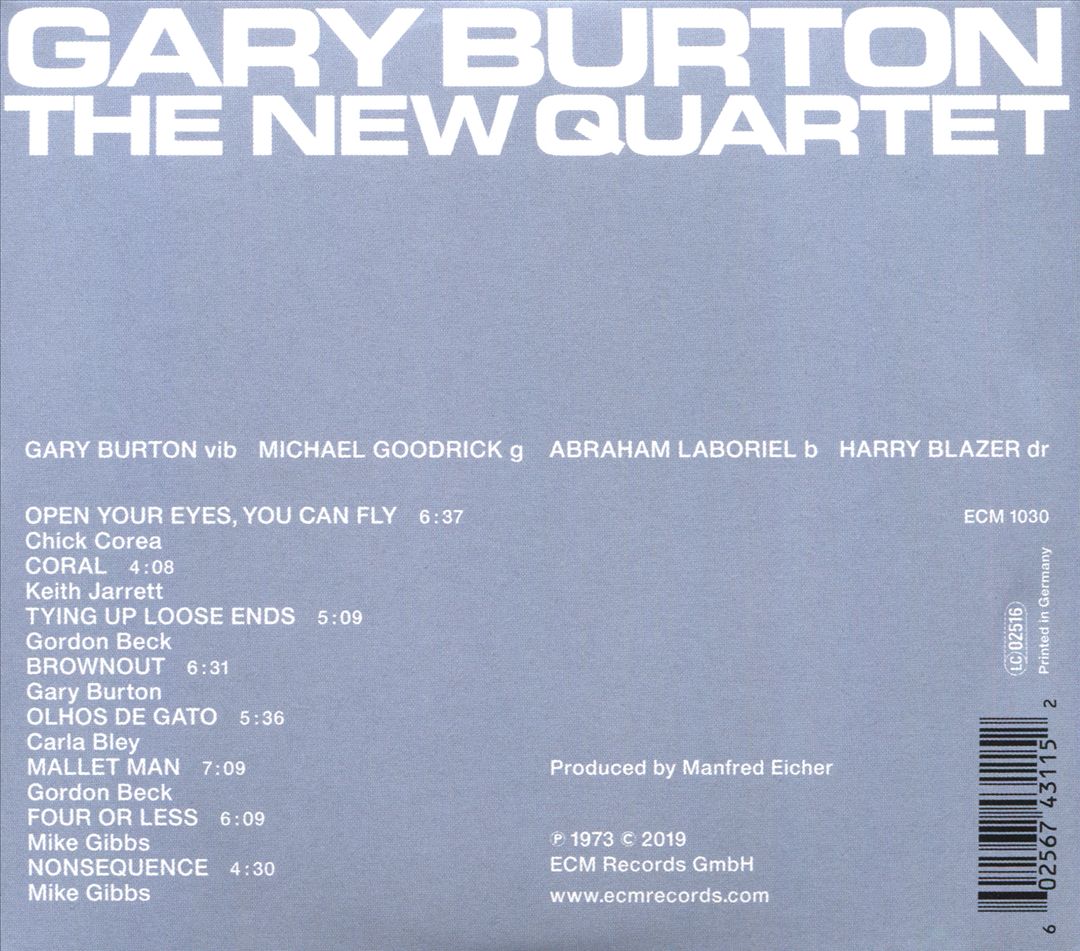 New Quartet cover art