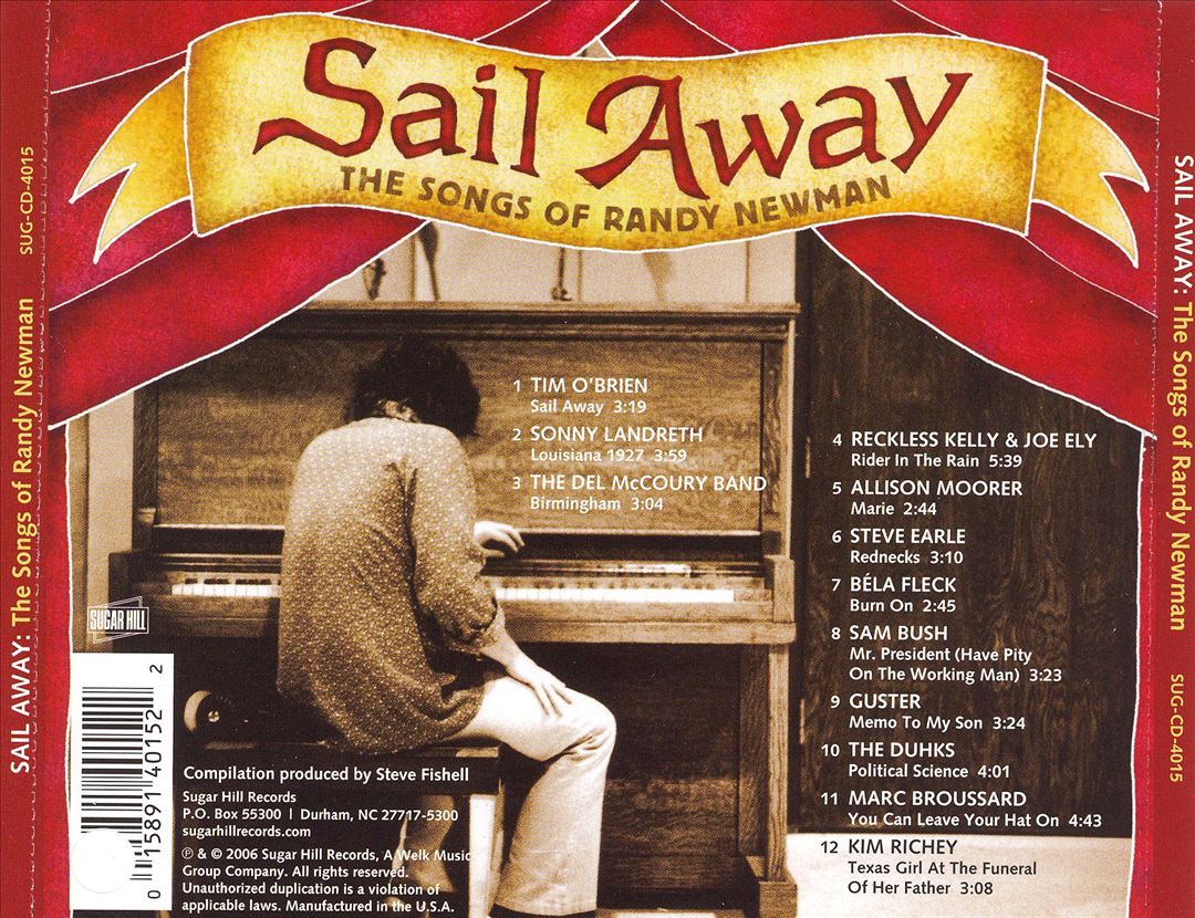 Sail Away: The Songs of Randy Newman cover art