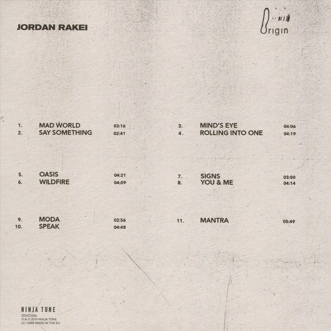 Origin cover art