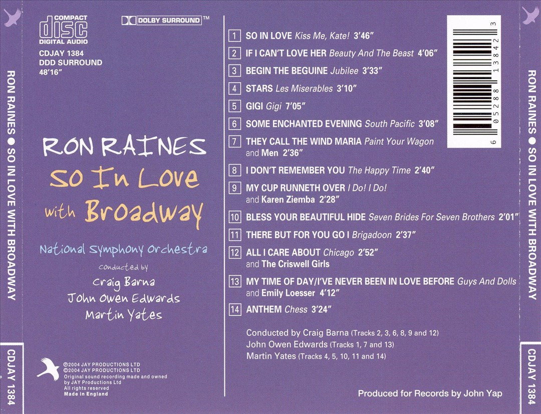 So in Love With Broadway cover art