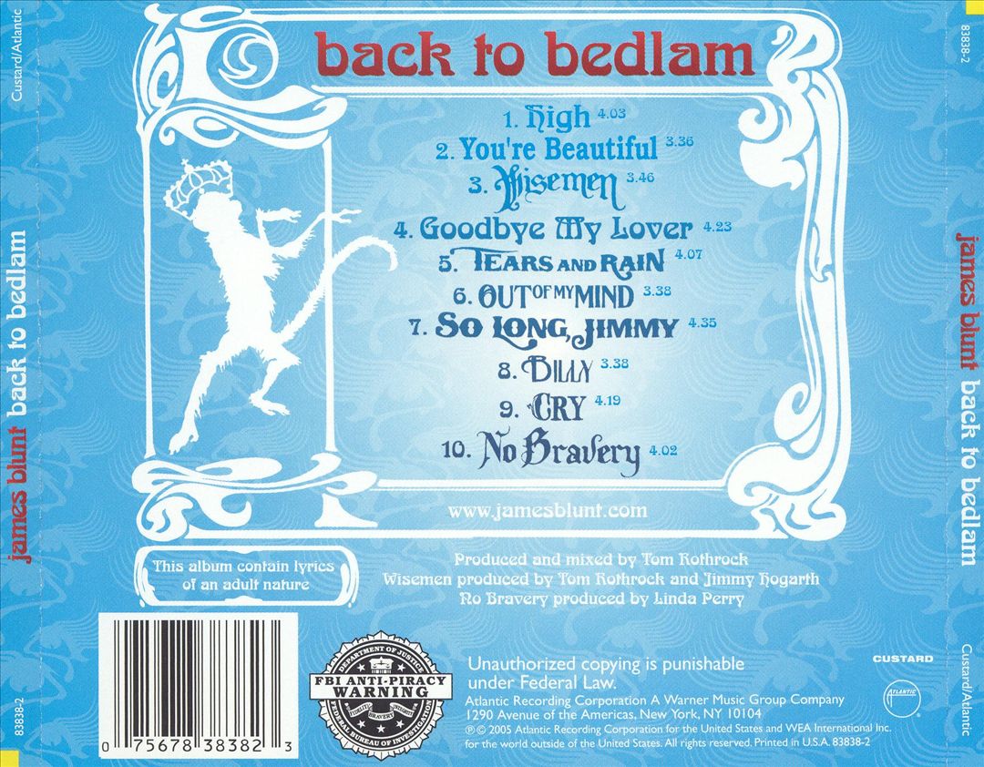 Back to Bedlam [Clean] cover art