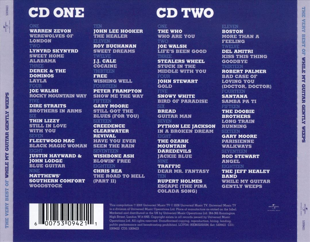 While My Guitar Gently Weeps: The Very Best Of cover art