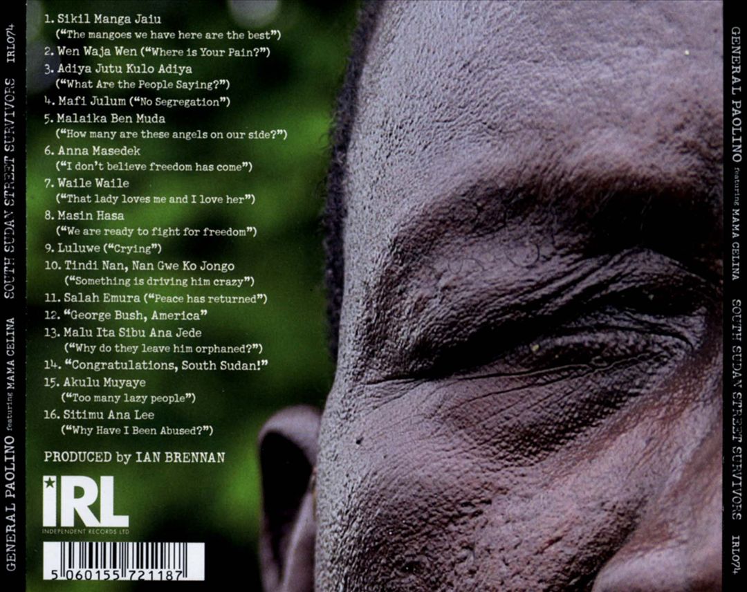South Sudan Street Survivors cover art