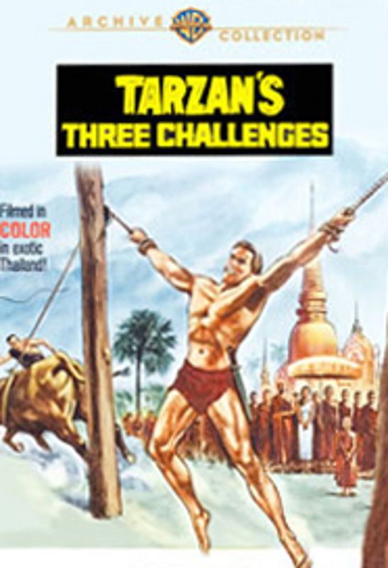 Tarzan's Three Challenges cover art