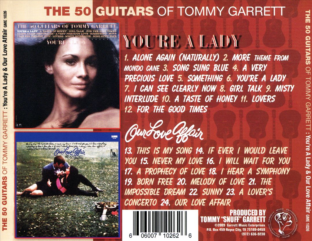 You're a Lady & Our Love Affair cover art