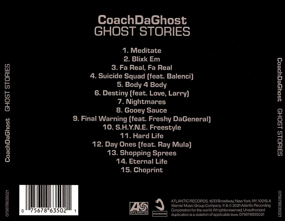 Ghost Stories cover art