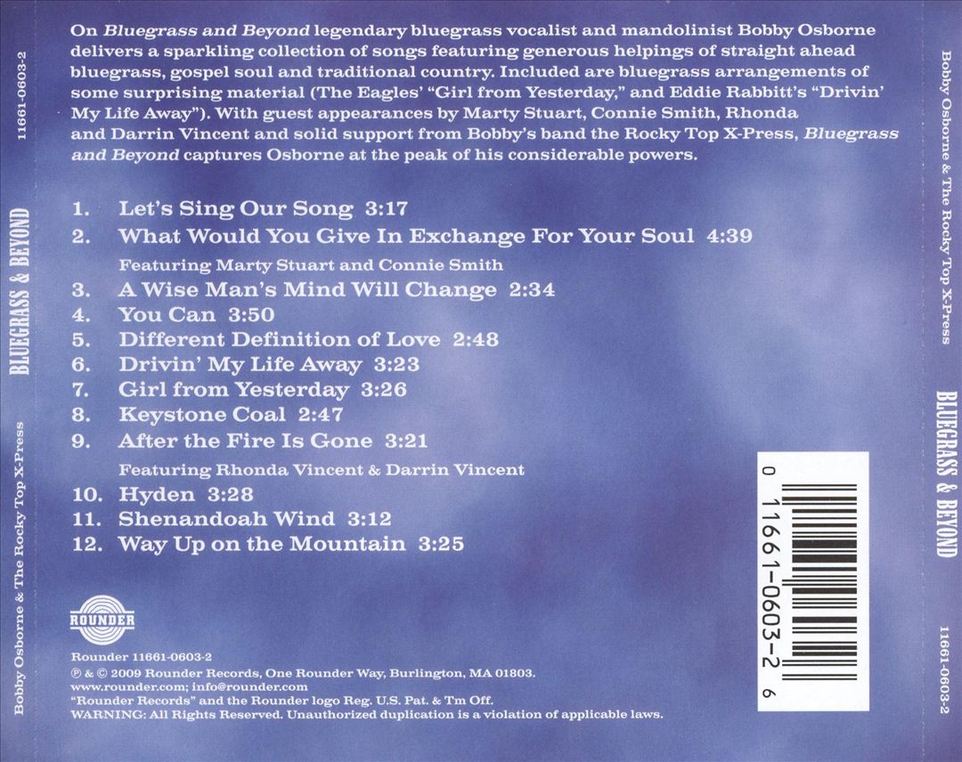 Bluegrass & Beyond cover art