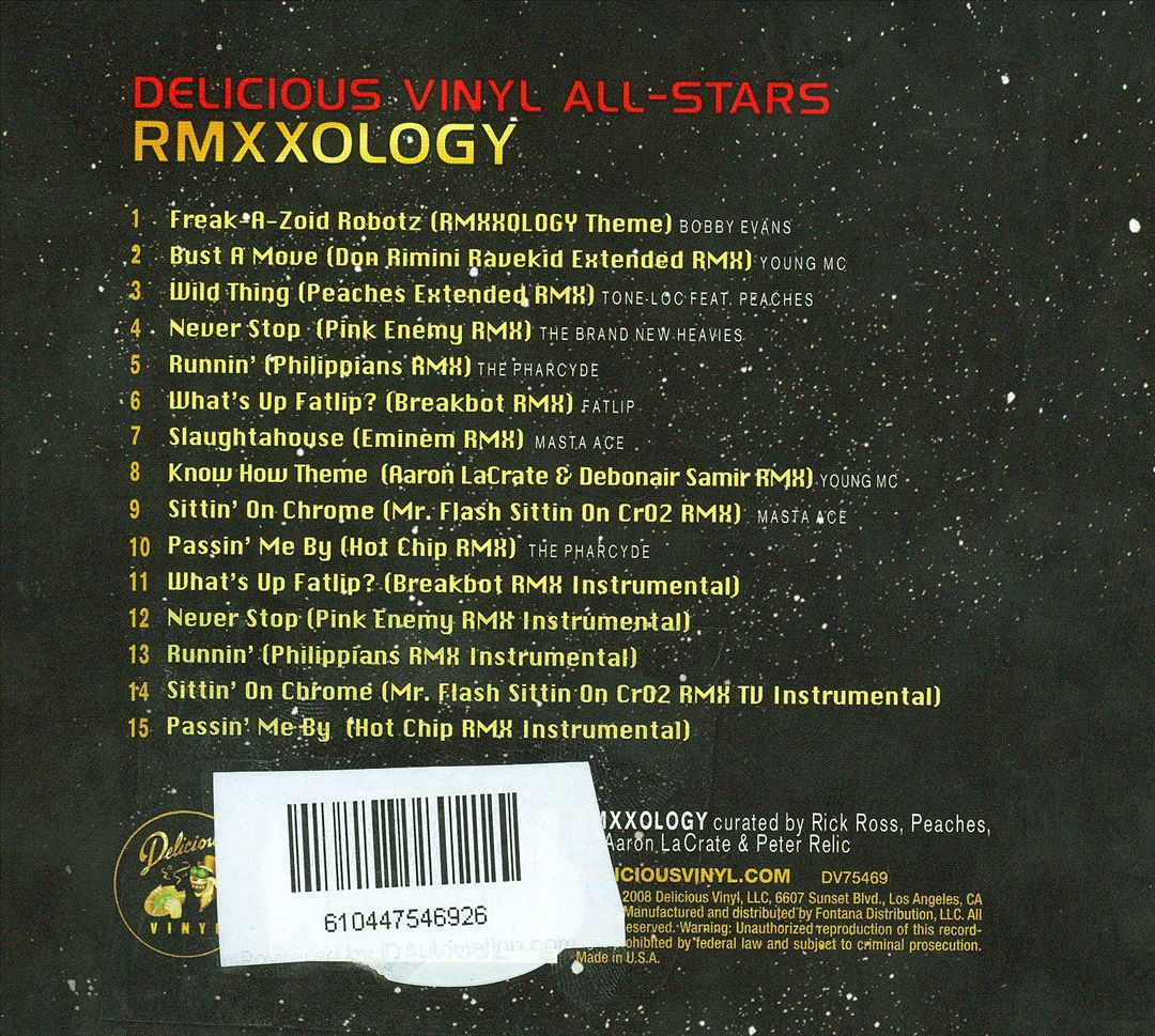 Delicious Vinyl All-Stars: Rmxxology cover art