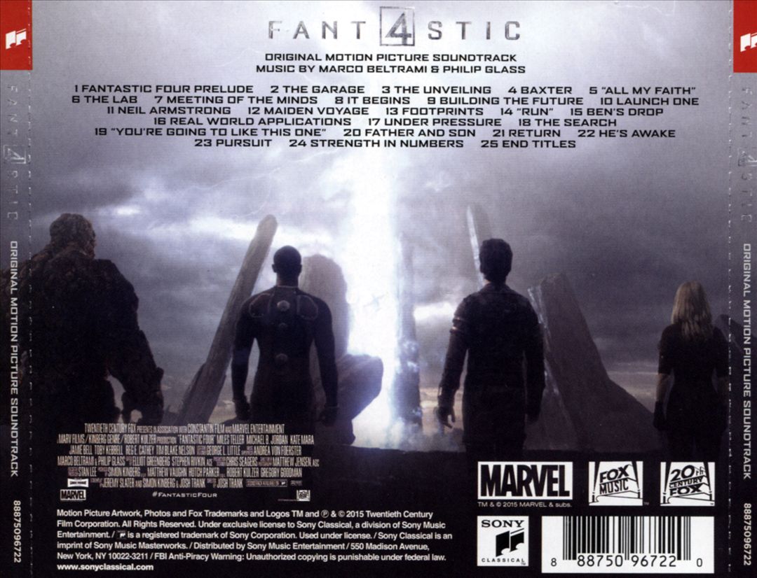 Fantastic Four [2015] [Original Motion Picture Soundtrack] cover art