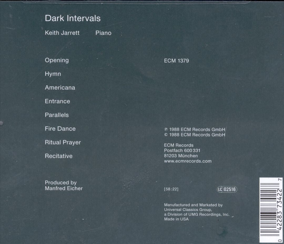 Dark Intervals cover art