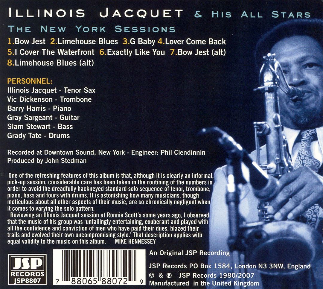 New York Sessions cover art